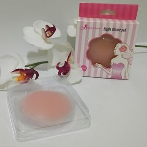 Reusable Adhesive Silicone Nipple Covers
